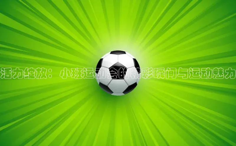 活力绽放：小班运动会的精彩瞬间与运动魅力