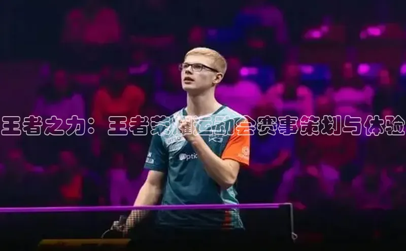 王者之力：王者荣耀运动会赛事策划与体验
