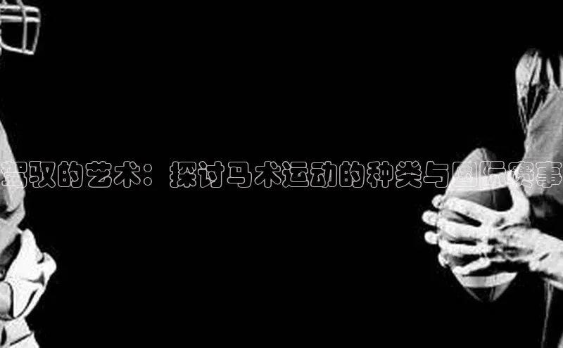 驾驭的艺术：探讨马术运动的种类与国际赛事